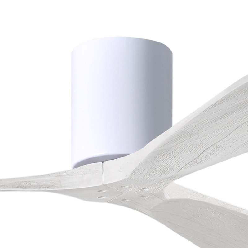 Irene Ceiling Fan, Gloss White, Matte White, 42"