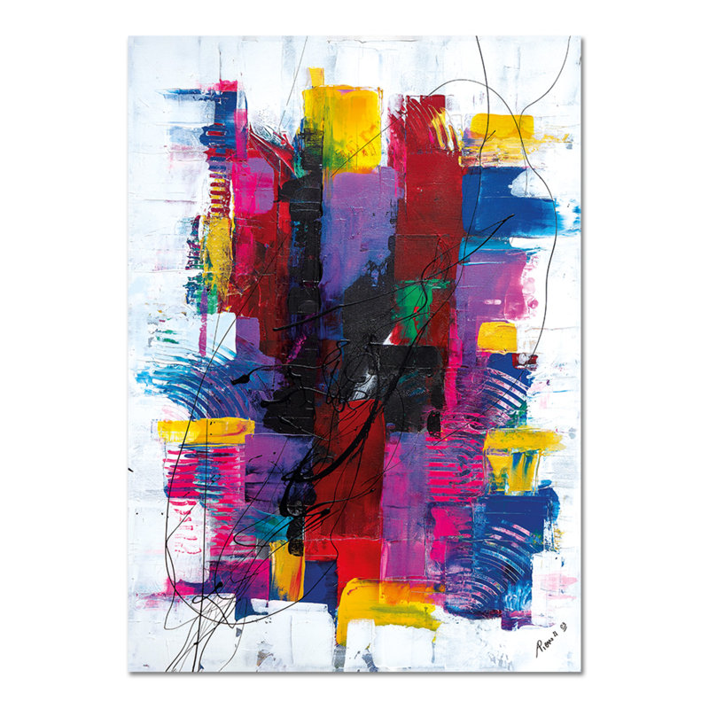 Strade secondarie by Alfredo Pierro - Rectangle Print on Canvas, 100cm H x 70cm W