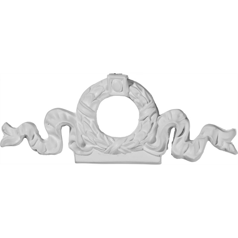 Centre de recouvrement de couronne H 2 5/8 po x l 7 po x P 5/8 po