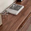 European style solid wood storage TV stand-106295957