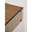 Jescie 63.4cm W Glass Bedside Table