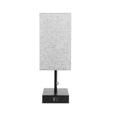 2PCS Bedside Table Lamp for Bedroom, 3-Color Small Lamps with Pull Chain, Bedroom Table Lamps for Night stands,Desk Reading Light AC Outlet Nightstand Lamp for Living Room Decor/Dorm/Office Bulb Included