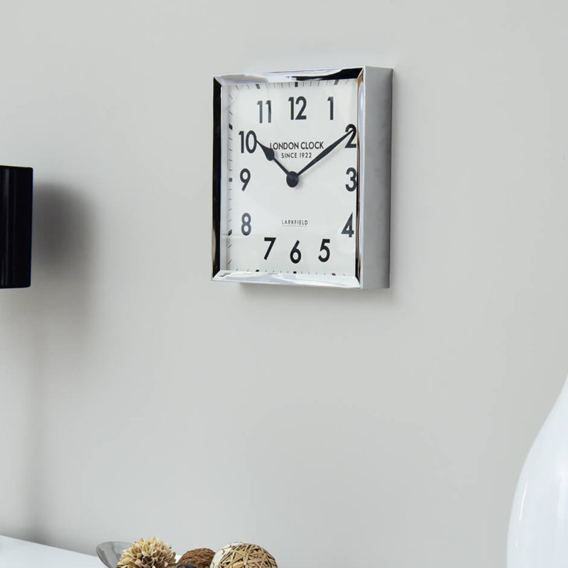 Station Metal Wall Clock