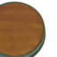 Repose-pieds rond avec rangement de 25 pouces avec plateau, table basse ronde en tissu capitonné avec rangement, repose-pieds rembourré avec plateau amovible pour le salon, la chambre à coucher-1032868989
