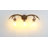 Asim Southwestern Bohemian Resin/Seeded Glass Faux Antler LED Vanity Light