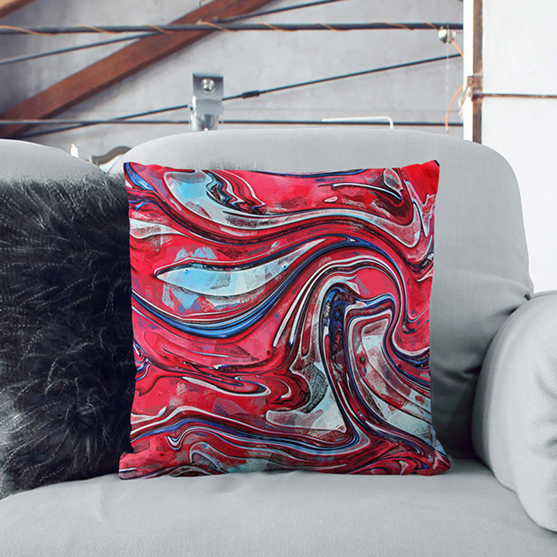 Square Cushion, 40cm H x 40cm W x 15cm D