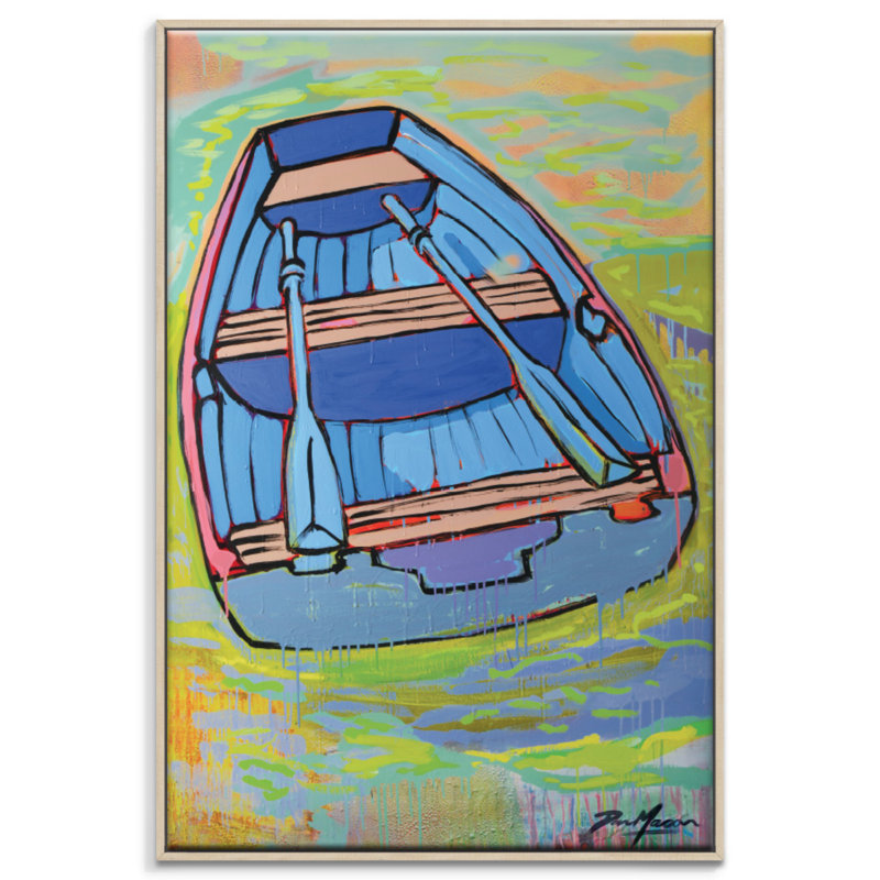 Dan Mason - Wrapped Canvas Painting, 160cm H x 109cm W x 5cm D