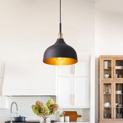 Luminaire suspendu 1 lumière DEL avec détails