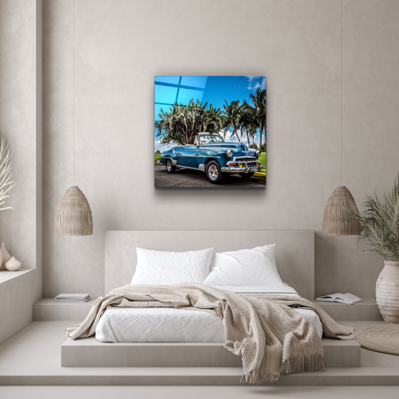 Elegant Decorative Tempered Glass Painting, 40 x 40 Inches | 100% Tempered Glass, Thickness: 0.16 Inches | UV Printing for Vibrant Colors & Durability | Perfect for Home Decor & Art Enthusiasts