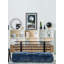 Stars and Full Moon 1 Piece Single Picture Frame Painting-1151500701