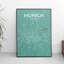 Munich City Map - No Frame Print-147588837