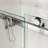 Opal Mirage MCOCOD 56-60.5" W x 76" H Single Sliding Frameless Soft Close Shower Door with 3/8" (10mm)Clear Glass-98924870
