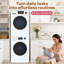 Laveuse à linge empilable Equator Ew 822 1,57cf + sécheuse Ed 866 3,1cf 110v-123940629