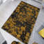 Tapis luxueux, 100% polyester, 23,6 po x 39,4 po | 650 po / m², hauteur de poils de 0,3 po | Antibactérien, envers antidérapant en PVC, lavable à la machine | Impression numérique 3D, parfaite pour le décor du salon et de la chambre à coucher
