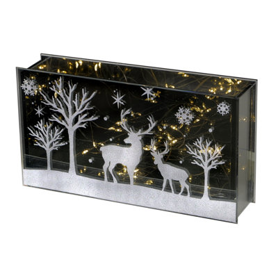 Verre rectangulaire à DEL