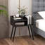 Table de bout moderne George Century avec tablettes ouvertes-506270948