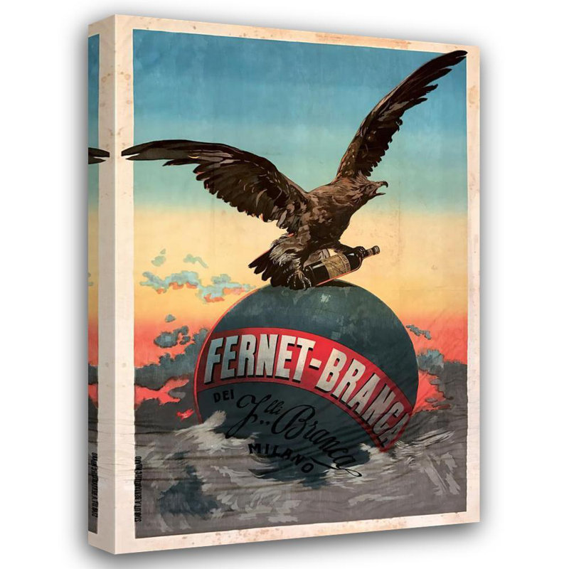 "Fernet Branca" par MuseumPrints - Art sur toile tendue avec châssis, H 18 po x l 14 po