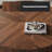 Walnut-colored Solid Wood Round Coffee Table-699556631
