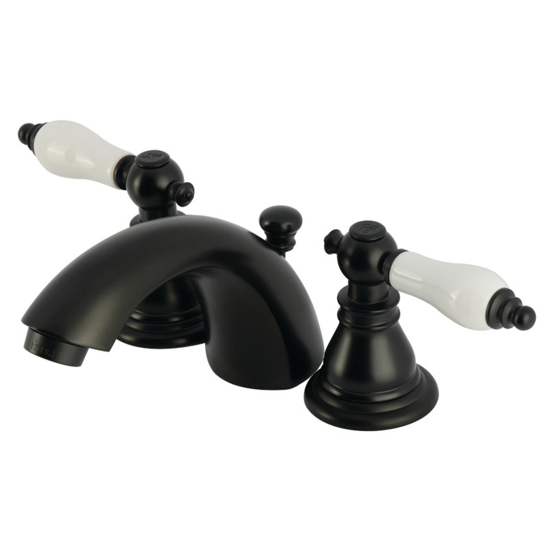 Robinet de salle de bain Kingston, Noir mat