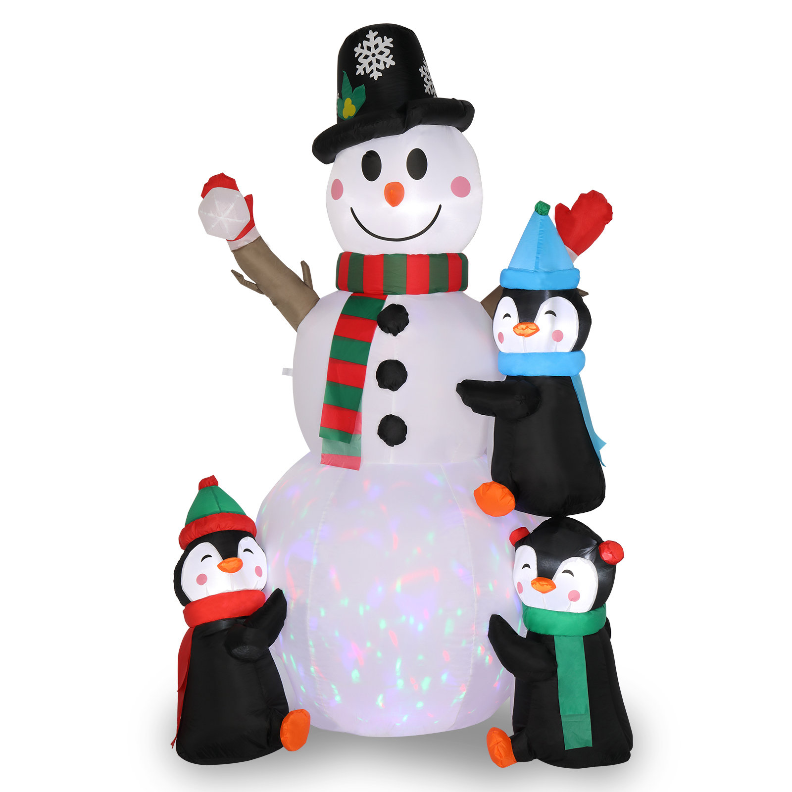 The Holiday Aisle® Christmas Snowman Inflatable & Reviews | Wayfair