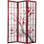 71" x 51" Tall Cherry Blossom Shoji Screen Room Divider