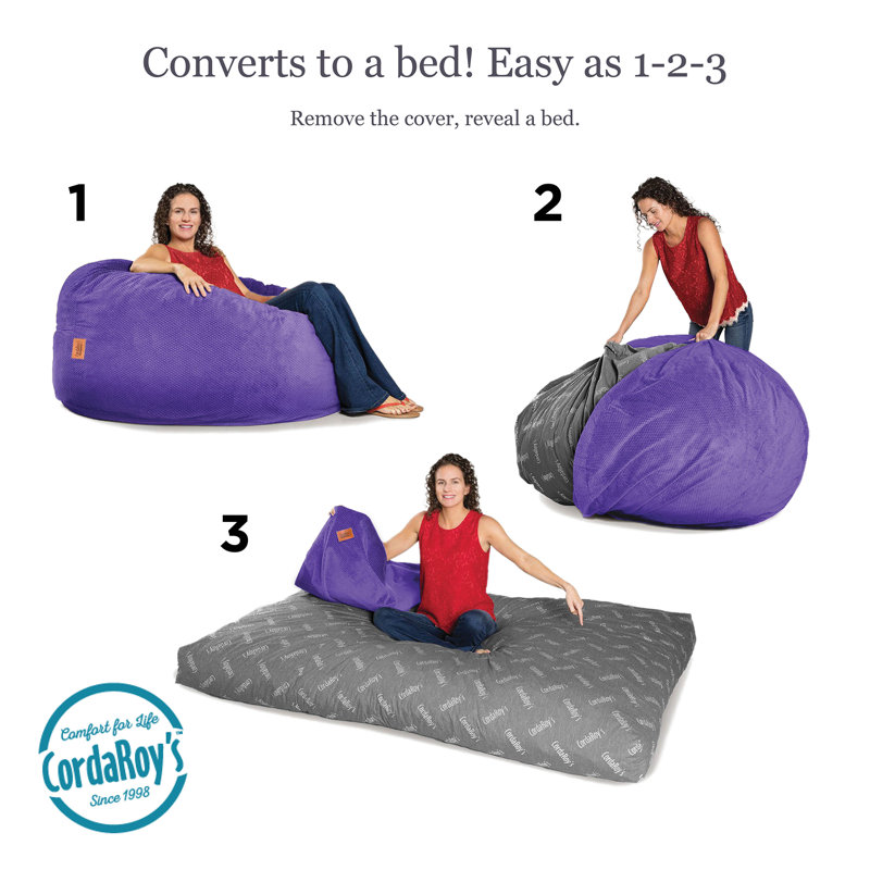 Cordaroys Convertible Life Size Bean Bag Chair Corduroy Bean Bag