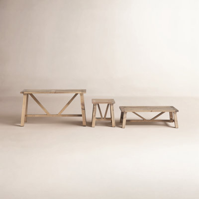 Bentwood 3-Piece Living Room Table Set
