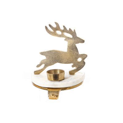 Reindeer with Tealight Stocking Holder