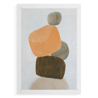 Tangerine Formation II - Impression sur toile seulement - NON-CADRE