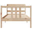 Solid Wood Bed