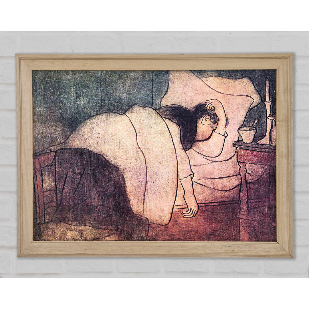 Joseph Rippl-Ronai Lady In Bed - Einzelner Bilderrahmen Kunstdrucke