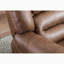 Fauteuil inclinable manuel en similicuir de 37,4 po de largeur