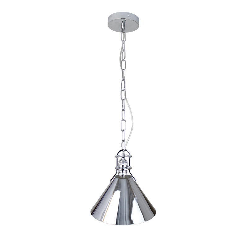 Buntin 1 - Light Single Pendant, Chrome