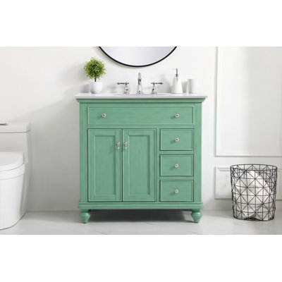 Otto 36'' Single Bathroom Vanity with Top