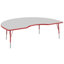 Table d'activité 48 "x 72" avec moulures en T et pieds réglables-39310980-99078003