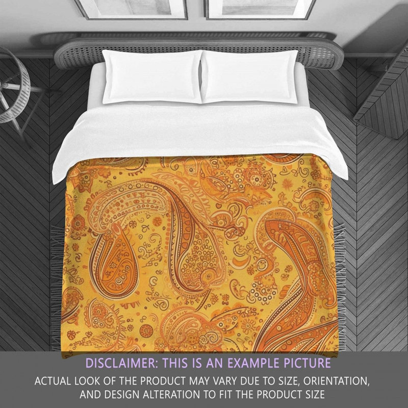 Paisley Bedding, King Comforter