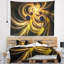 Tapisserie flammes fractales-28504651