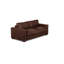Ripleigh 3 Seater Genuine Aniline Vintage Leather Reclining Sofa Bed with Mattress-2031321594