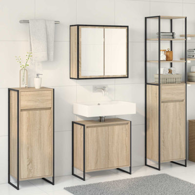 Vanity & Mirror Set