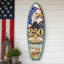 250 ans de liberté, planche de surf murale décor patriotique-902848278