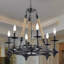 Lustree 6 lumières façon bougie/classique Eastcotts