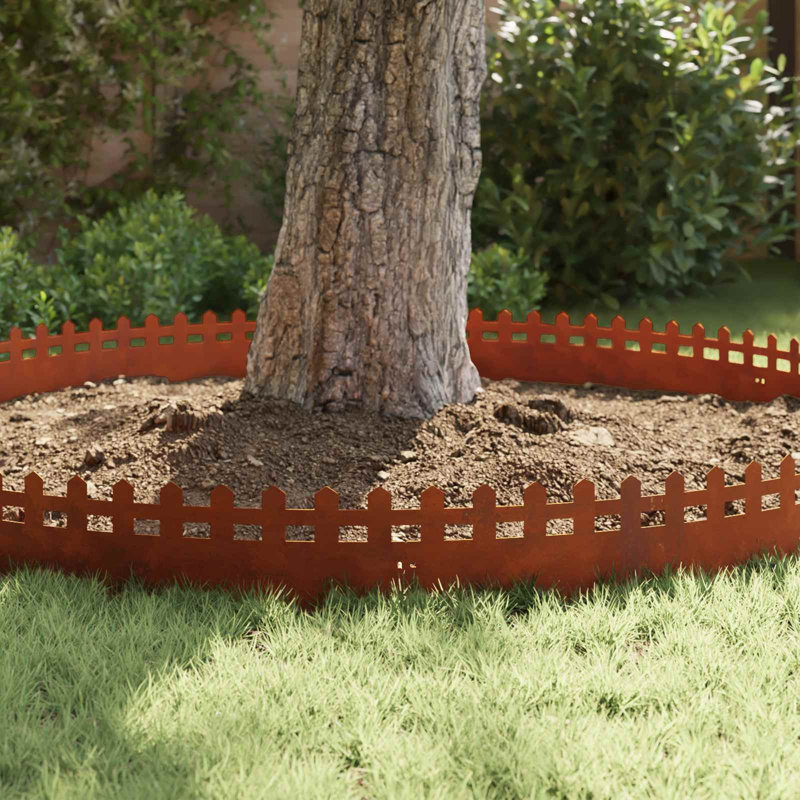22cm H x 103cm W Weathering Steel Hardware