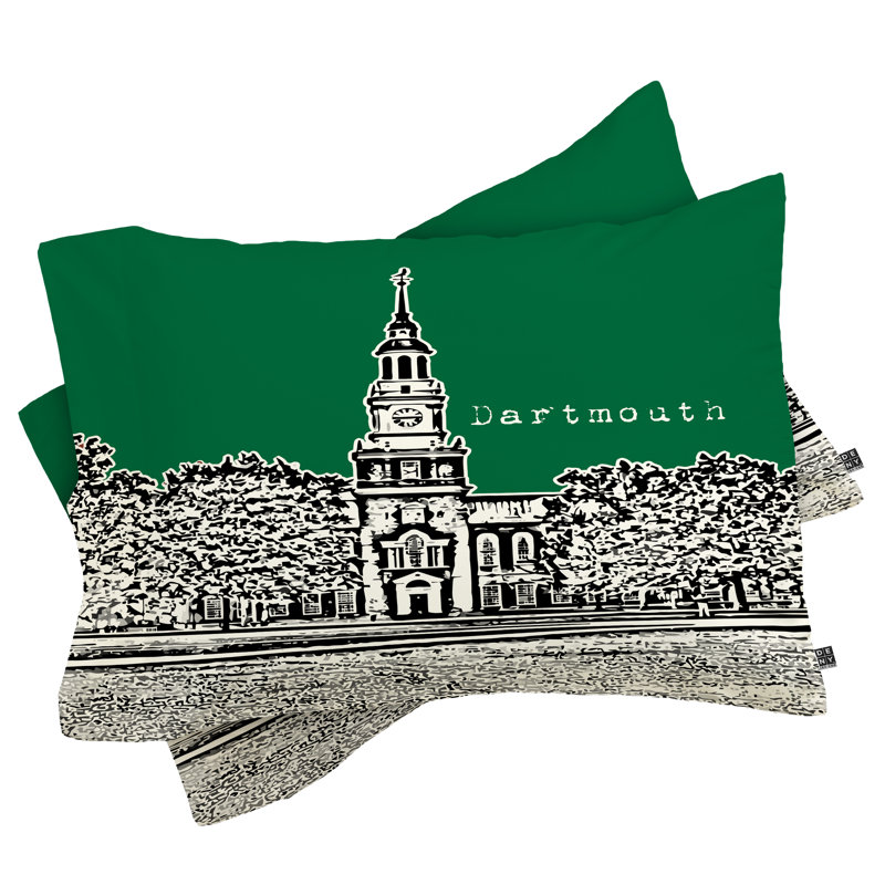 Taie d'oreiller Bird Ave Dartmouth College, Standard