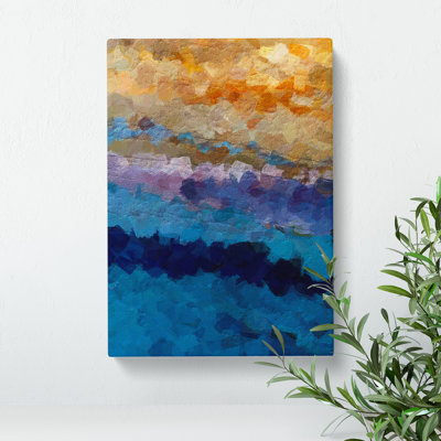 Much Ado Abstract - Wrapped Canvas