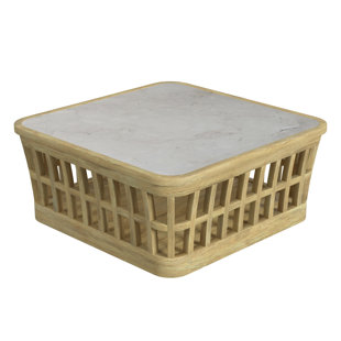 Sage Genuine Marble Coffee Table