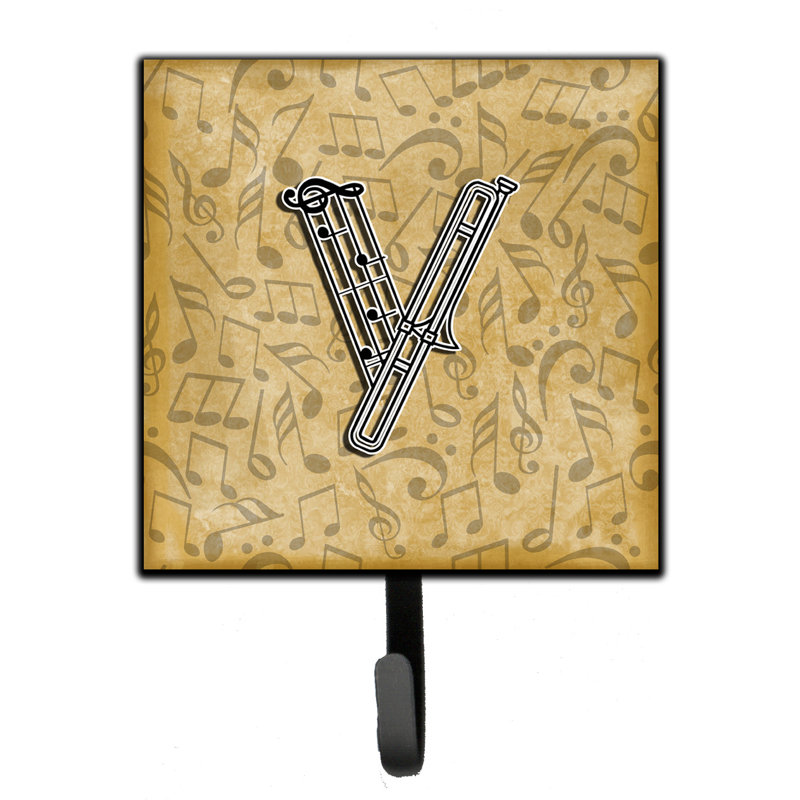 Porte-garde-bûche et crochet mural musical instrument, V