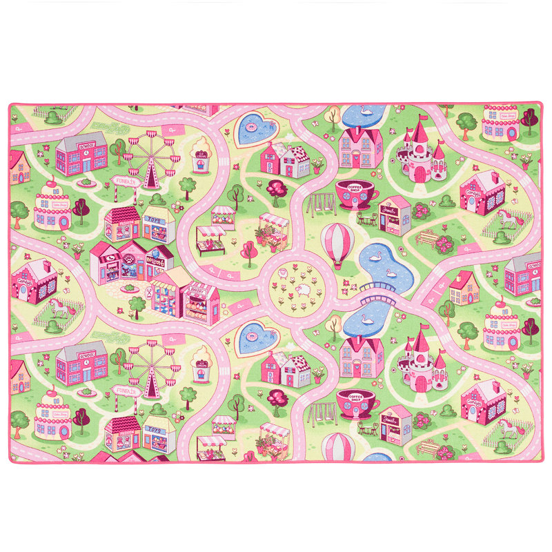Debi Solid Colour Area Rug, Rectangle 200 x 300cm