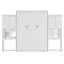 Lit escamotable avec bureau, coiffeuse et armoires Murphy-257465210