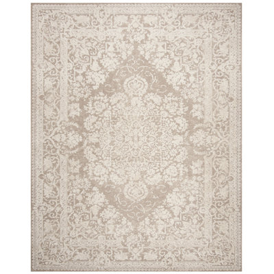 Calidia Oriental Beige/Cream Area Rug
