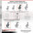 Kingpinless Semi Swivel Caster